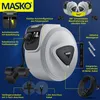 MASKO® Automatik Kabeltrommel Verlängerungskabel mit 3-Fach Produktbild-Vorschau 2
