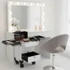 Kosmetikkoffer Silber Trolley 40L Schminkkoffer Aluminium Produktbild-Vorschau 9