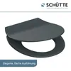 Sedile per WC SCHÜTTE duroplast SLIM ANTHRAZIT, sedile per Anteprima dell’immagine prodotto 9