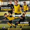 Kyto Fußball Leibchen 6er Set gelb/schwarz Größe S (48x35 Produktbild-Vorschau 4