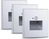 Paulmann Edge LED Set de 3 lampes murales encastrées chrome Voir les images du produit 3