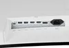 The back panel of a monitor showing various ports. Produktbild-Vorschau
