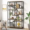Tribesigns Bücherregal, industrielles 5-stöckiges Produktbild-Vorschau 1