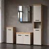 trendteam Bad Ivrea Hochschrank, Evoke Oak Melamin/Kaschmir Produktbild-Vorschau 10