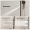 HOROW RainFlexi S1 Regendusche Set Massage ohne Armatur, Produktbild-Vorschau 3
