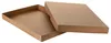 Aufbewahrungsbox Braun, A3, 32 x 44 x 4 cm, mit Produktbild-Vorschau 2