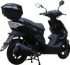 Motorroller GT3 50ccm 45 km/h Euro 5, schwarz mit Top Case Produktbild-Vorschau 3