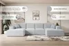 A modern living room with a large U-shaped sofa. Produktbild-Vorschau