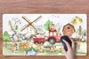 MuchoWow® Schreibtischunterlage Bauernhof - Traktor - Produktbild-Vorschau 3