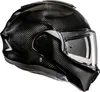 HJC F100 Carbon Schwarz Klapphelm XL Produktbild-Vorschau 5