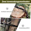 Hand Ketten Säge, Handkettensäge mit paracord griff Produktbild-Vorschau 4