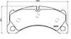 Set di pastiglie freno, freno a disco BREMBO P 65 033 Anteprima dell’immagine prodotto 6