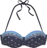 LASCANA Bügel-Bandeau-Bikini-Top Jimer nachtblau Größe 36 Produktbild-Vorschau 1