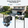 2 pièces 2K 3MP caméra de surveillance extérieure batterie Voir les images du produit 3