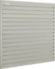 A light gray slatwall panel with a small orange and white logo in the top left corner. Podgląd zdjęcia produktu