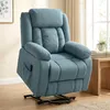 HOMCOM TV-stoel met opstahulp, fauteuil met ligfunctie voor Productafbeelding-voorbeeld 9