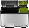 EKO - EcoCasa Recycler Treteimer 30+15 Liter - Stainless Produktbild-Vorschau 5