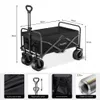 Chariot de plage pliable, 120 litres, avec grandes roues Voir les images du produit 2