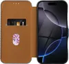 Side Magnet Carbon Buchtasche kompatibel mit Xiaomi Redmi Produktbild-Vorschau 3