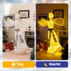 COSTWAY Weihnachtsengel beleuchtet groß, Weihnachtsdeko mit Produktbild-Vorschau 5