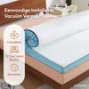 CASABEL Matrasoplegger 140 x 190 cm, traagschuim, 7 cm dik, Productafbeelding-voorbeeld 8