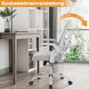 Bürostuhl – Ergonomischer Sitz – Sessel mit 90° klappbarer Produktbild-Vorschau 9