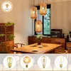 ZMH lampa wisząca boho lampa wisząca rattanowa lampa Podgląd zdjęcia produktu 5