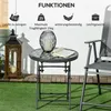 Outsunny Beistelltisch klappbar, Klapptisch Outdoor, Produktbild-Vorschau 5