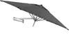 Sonnenschirm 250 cm rund mit Wand Halterung ohne Produktbild-Vorschau 1