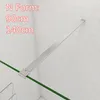 A shower screen support bar and glass panel in a tiled bathroom. Produktbild-Vorschau
