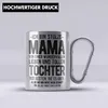 Trendation - Mama Tochter Edelstahl Tasse Karabiner Produktbild-Vorschau 2