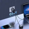 Baseus Cube Pro 65W GaN Ladegerät - Triple Port: 2x USB-C & Produktbild-Vorschau 21