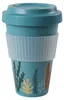 AWAVE®  Kaffeebecher To Go 400 ml rPET | Türkis Produktbild-Vorschau 1