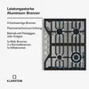 Klarstein Turbocast Gaskochfeld - 4-Brenner Edelstahl, 3,4 Produktbild-Vorschau 4