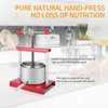 FIVMEN Obstpresse Edelstahl Manuell 3L Weinpresse Produktbild-Vorschau 4