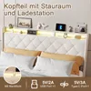 Čalouněná postel ProximaX 140 × 200 cm se 4 zásuvkami, RGB Náhled obrázku produktu 5