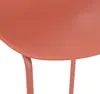 A close-up view of the seat and legs of a bar stool. Produktbild-Vorschau