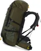 A green and black hiking backpack shown from the side against a white background. Náhľad obrázku produktu