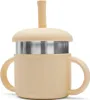 Gobelet Silicone 2en1 New Baby Beige Voir les images du produit 1