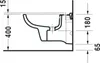 DURAVIT 2257150000 Wand-Bidet D-Code 545 mm mit ÜL, mit Produktbild-Vorschau 8