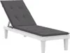 vidaXL Liegestuhl-Auflage Anthrazit (75+105)x50x4 cm Produktbild-Vorschau 3