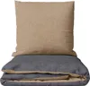 A folded duvet and pillow set on a white background. Produktbild-Vorschau