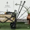 Chariot pliable Outsunny, chariot de transport avec Voir les images du produit 5