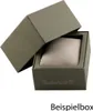An open Timberland watch box with a light-colored insert. Produktbild-Vorschau