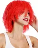 WIG ME UP Perücke Struppig Wild Voluminös Clown Kobold Rot Produktbild-Vorschau 1