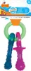 Nylabone Puppy Beißring Nuckel/Knochen Welpenspielzeug Produktbild-Vorschau 2