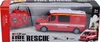 Lolex | Feuerwehr Spielzeugauto - 19 cm - Rot - RC mit Produktbild-Vorschau 6