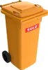 120 Liter Sulo Mülltonne, Mülleimer, Abfalltonne, Produktbild-Vorschau 1
