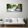 Acrylglasbilder 100x50 Wandbild Druck Wasserfall Bäume Produktbild-Vorschau 3