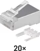 Konektor RJ45 pre FTP CAT6 (drôt) CAT6, 20ks 70041 Náhľad obrázku produktu 4
